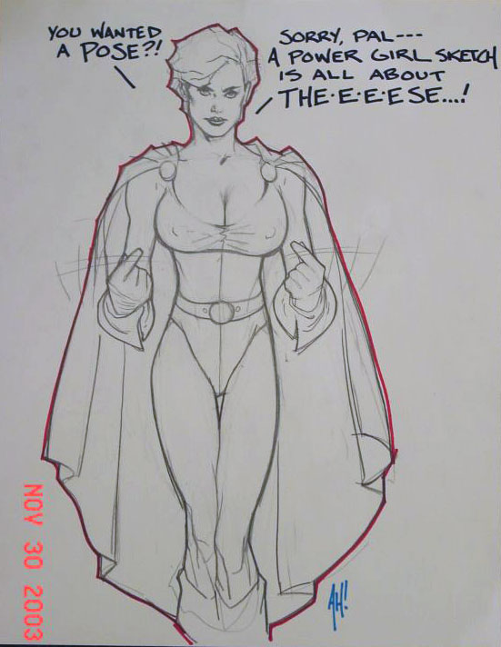 Powergirl - it is all about these!