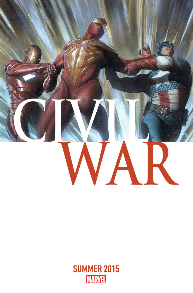 CIVIL WAR #1 COVER