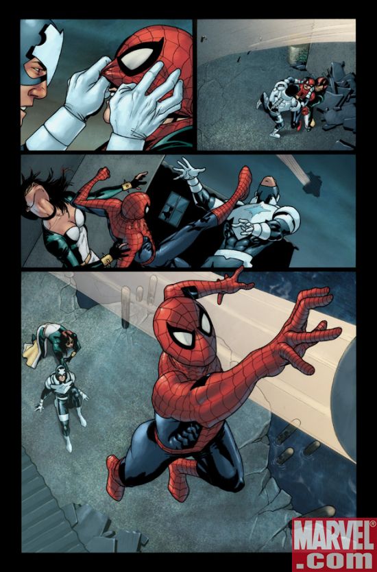 AMAZING SPIDER-MAN #550 Preview 2