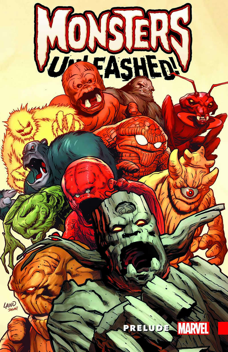 MONSTERS UNLEASHED PRELUDE cover by Greg Land