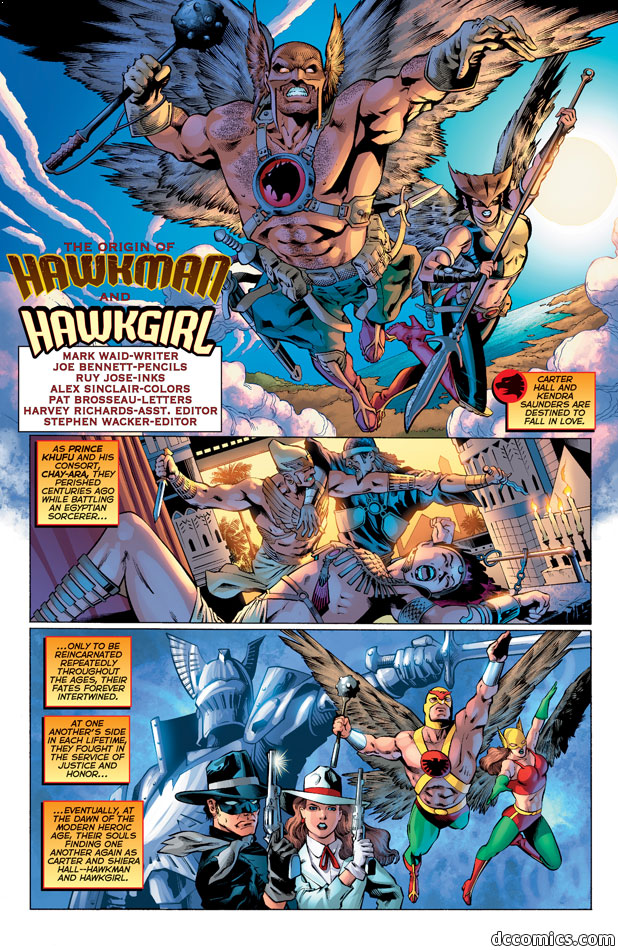 Hawkman & Hawkgirl 1