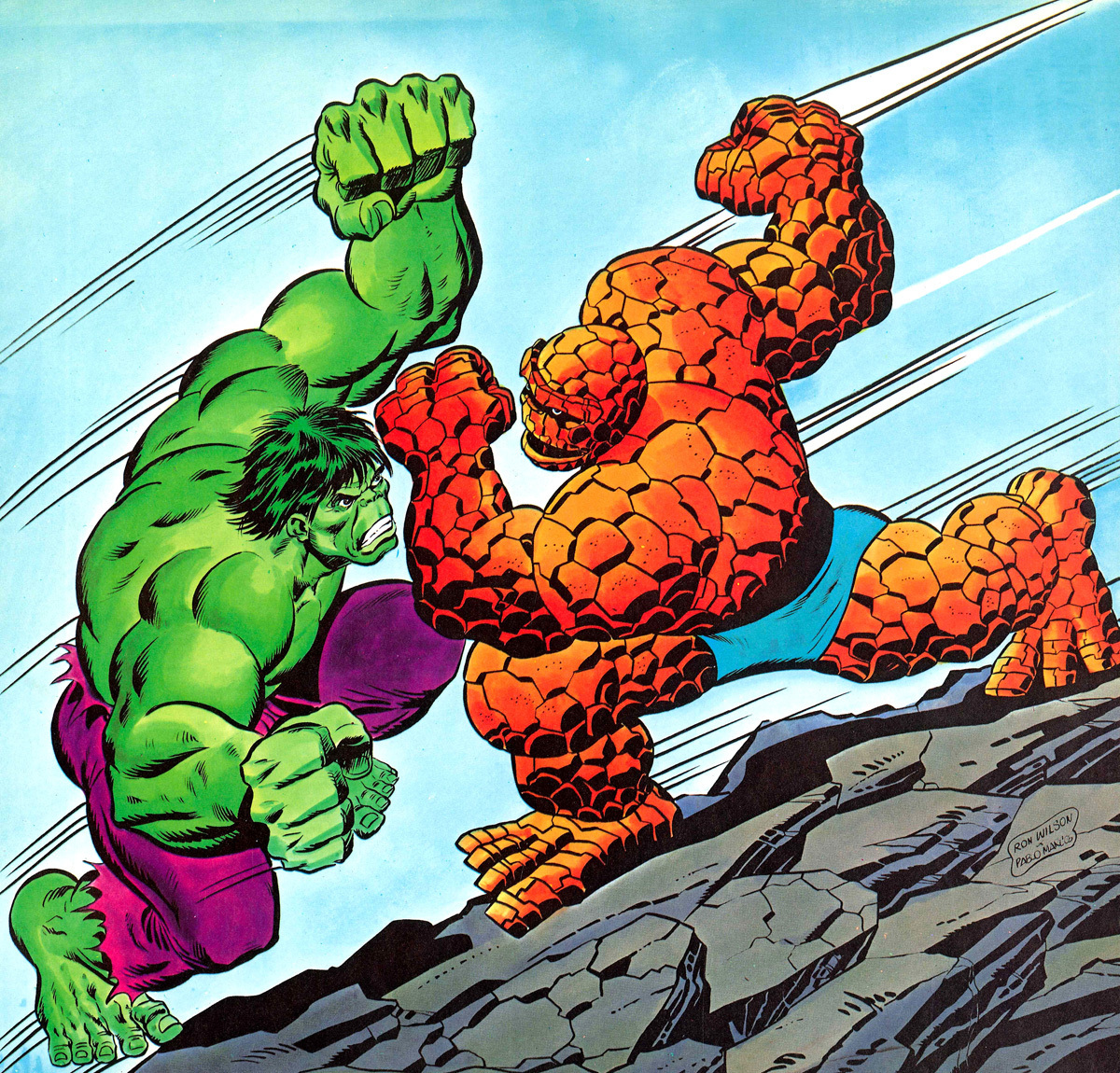 Hulk vs the Thing
