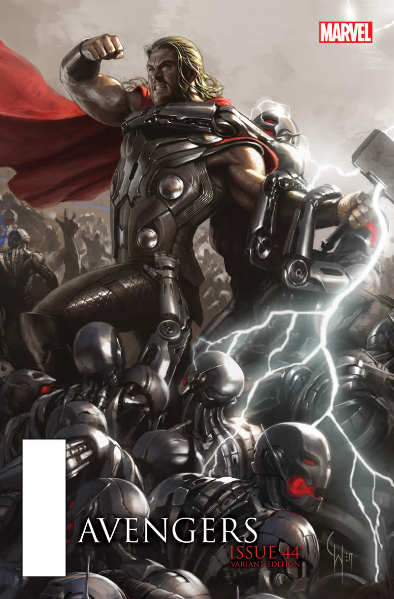 AVENGERS 44: AGE OF ULTRON MOVIE CONNECTING VARIANT COVER