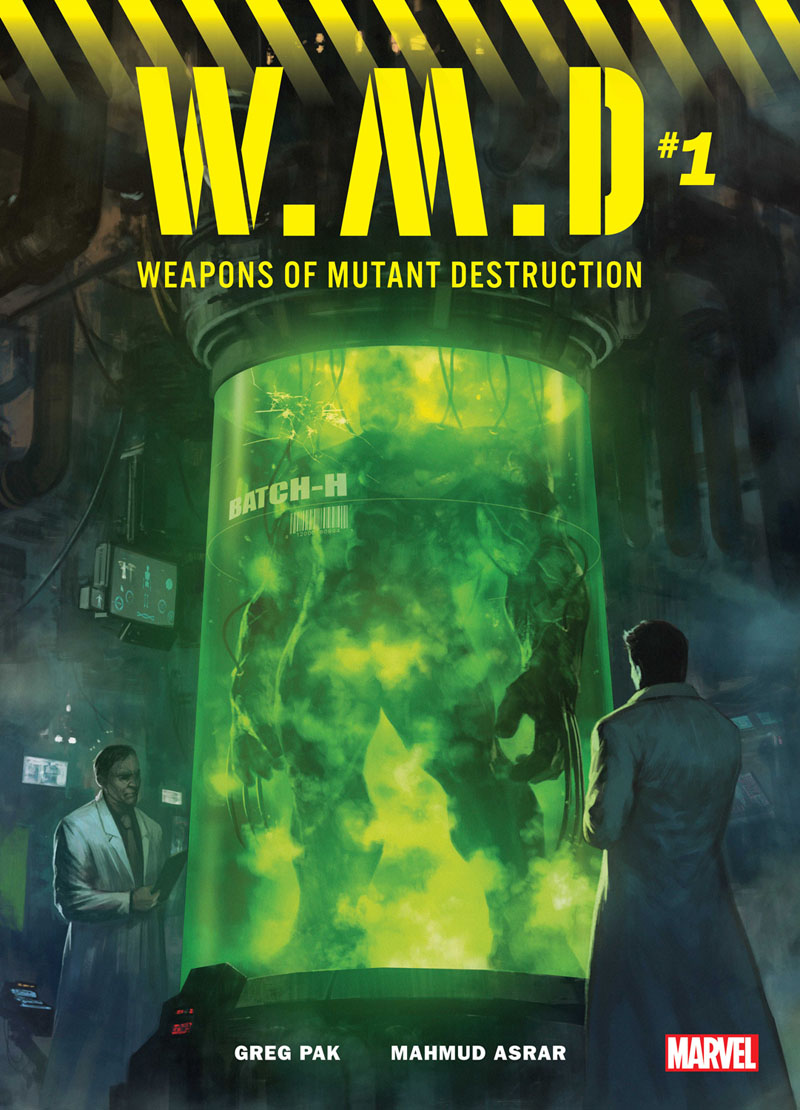 WEAPONS OF MUTANT DESTRUCTION: ALPHA cover by Skan