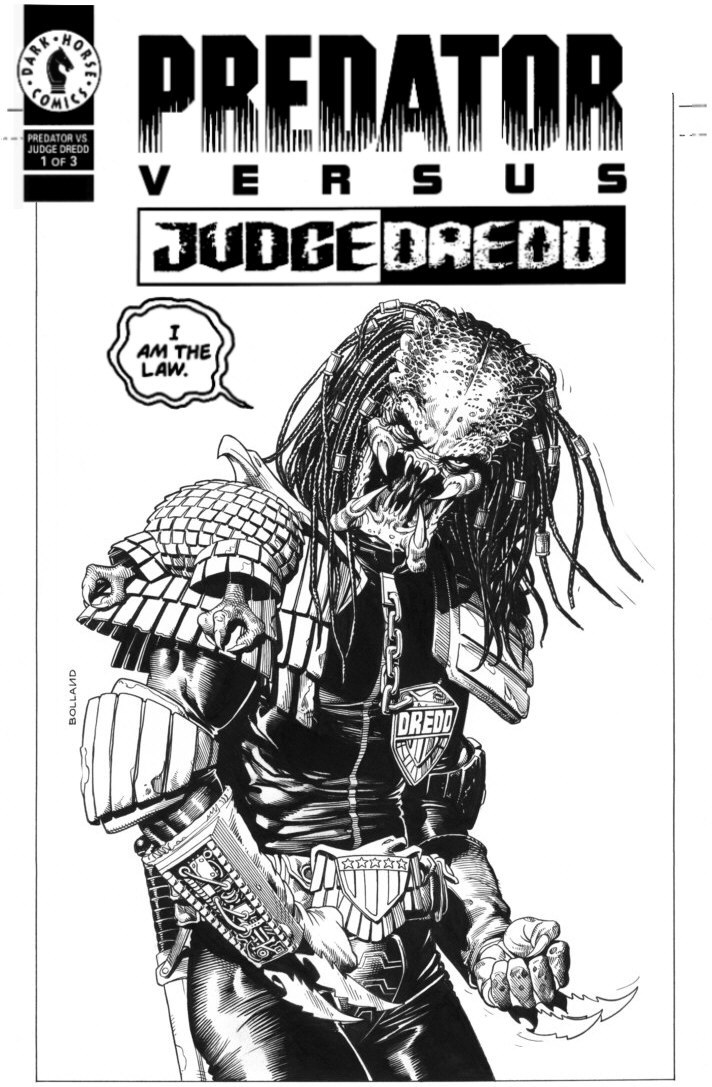 Judge Dredd vs Predator