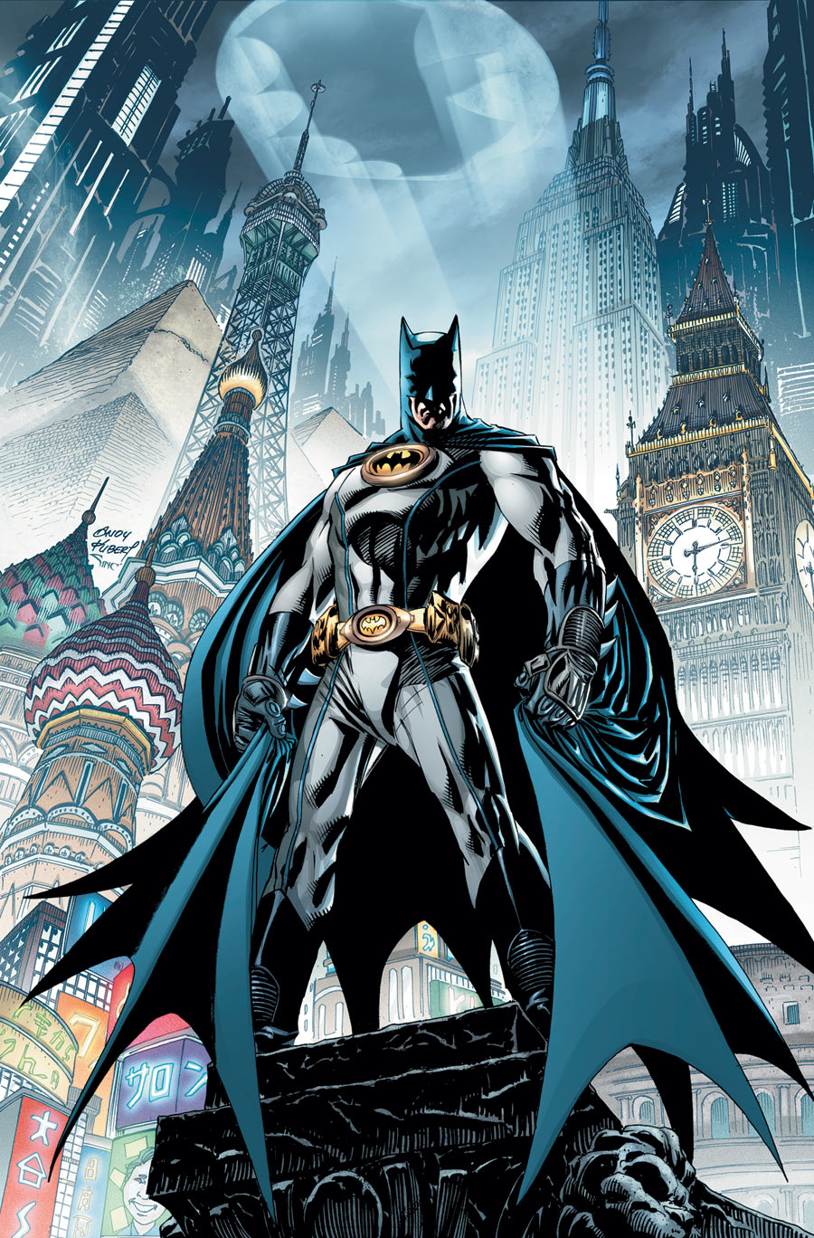 Batman Incorporated 1 Comic Art Community Gallery Of Comic Art
