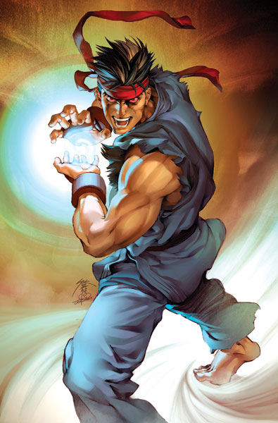 Street Fighter II #1 (Power Foil Variant Cover)