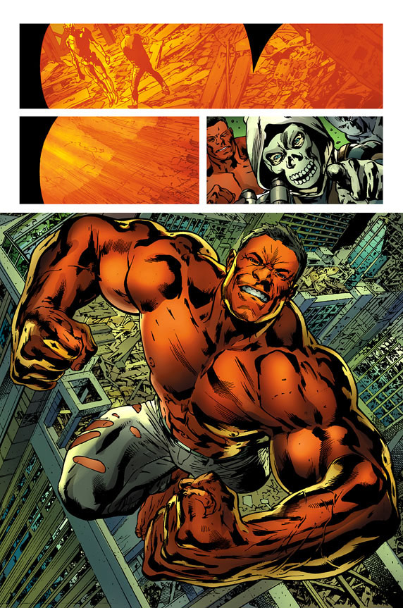 AGE OF ULTRON #3 Preview 2 - art by Bryan Hitch