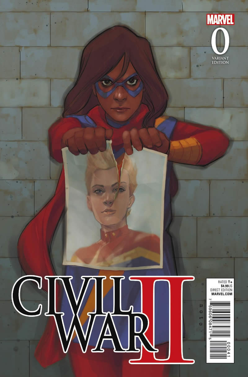 CIVIL WAR II #0 Variant Cover by Phil Noto