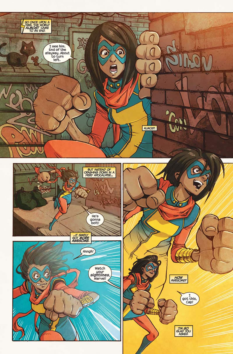 MS. MARVEL #1 preview
