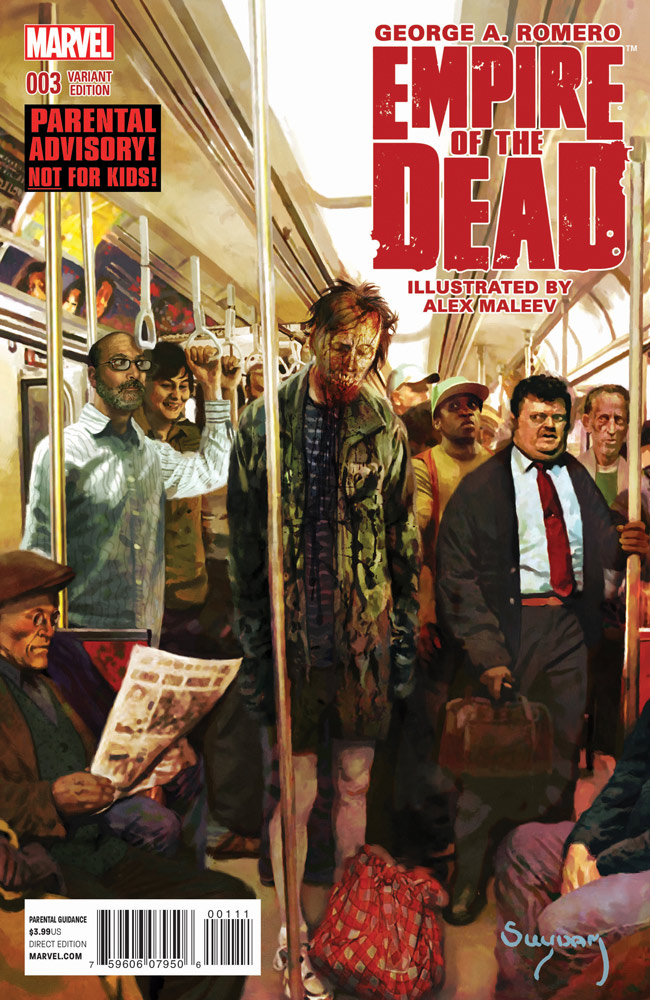 GEORGE ROMERO EMPIRE OF THE DEAD 3 NYC VARIANT