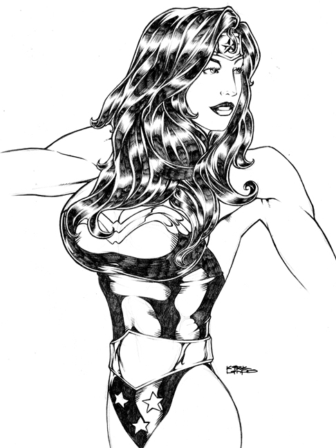 Wonder Woman by Kirk Lindo