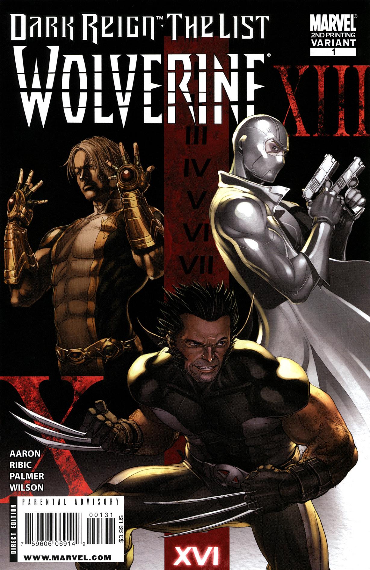 Dark Reign: The List - Wolverine (2nd Printing Variant Cover)