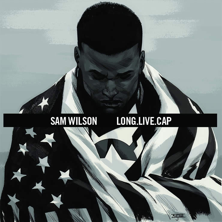Sam Wilson, Captain America #1- HIP-HOP Variant by Mahmud Asrar