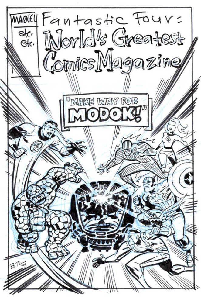 Fantastic Four: The World's Greatest Comics Magazine #4 prelim