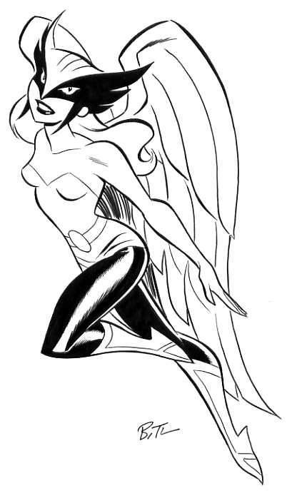Hawkgirl by Bruce Timm