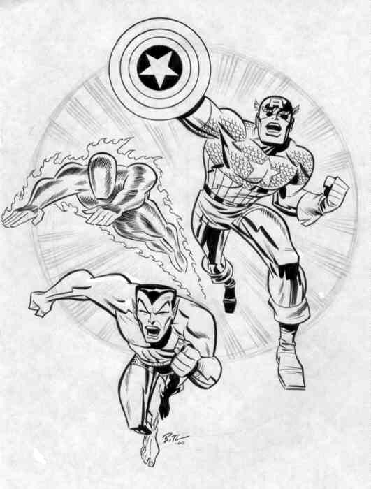 Invaders by Bruce Timm