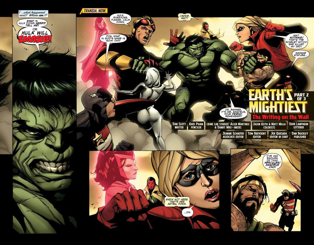 Preview from Mighty Avengers #22