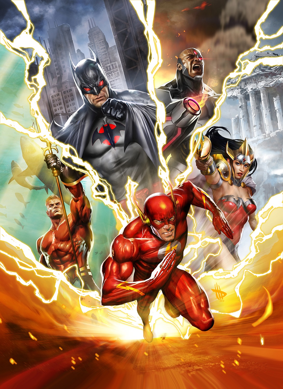 Justice League The Flashpoint Paradox Comic Art Community Gallery Of