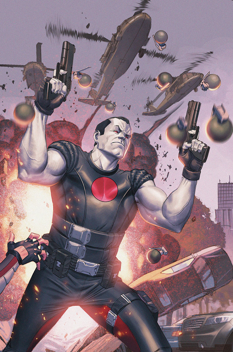 BLOODSHOT AND H.A.R.D. CORPS #20 (“MISSION: IMPROBABLE” – PART 2) INTERLOCKING PULLBOX VARIANT