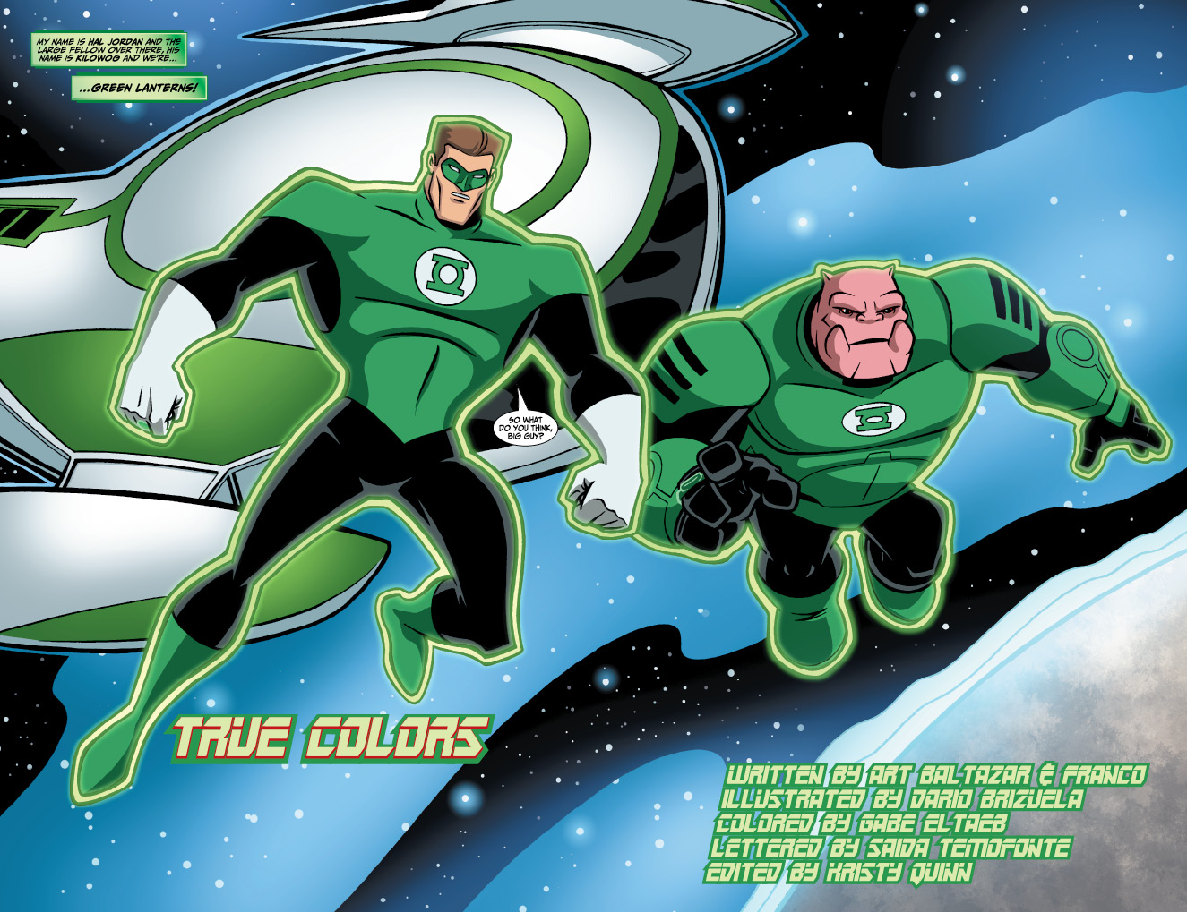 Preview from Green Lantern: The Animated Series #0 - Comic Art Community  GALLERY OF COMIC ART
