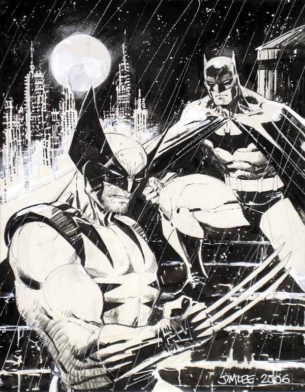 Batman & Wolverine by Jim Lee