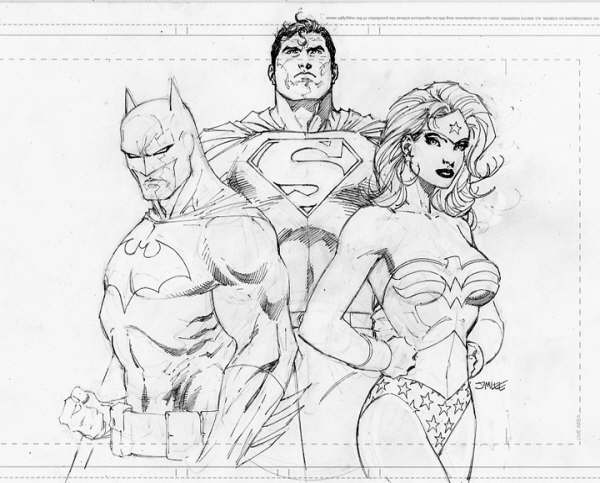 Superman, Batman and Wonder Woman