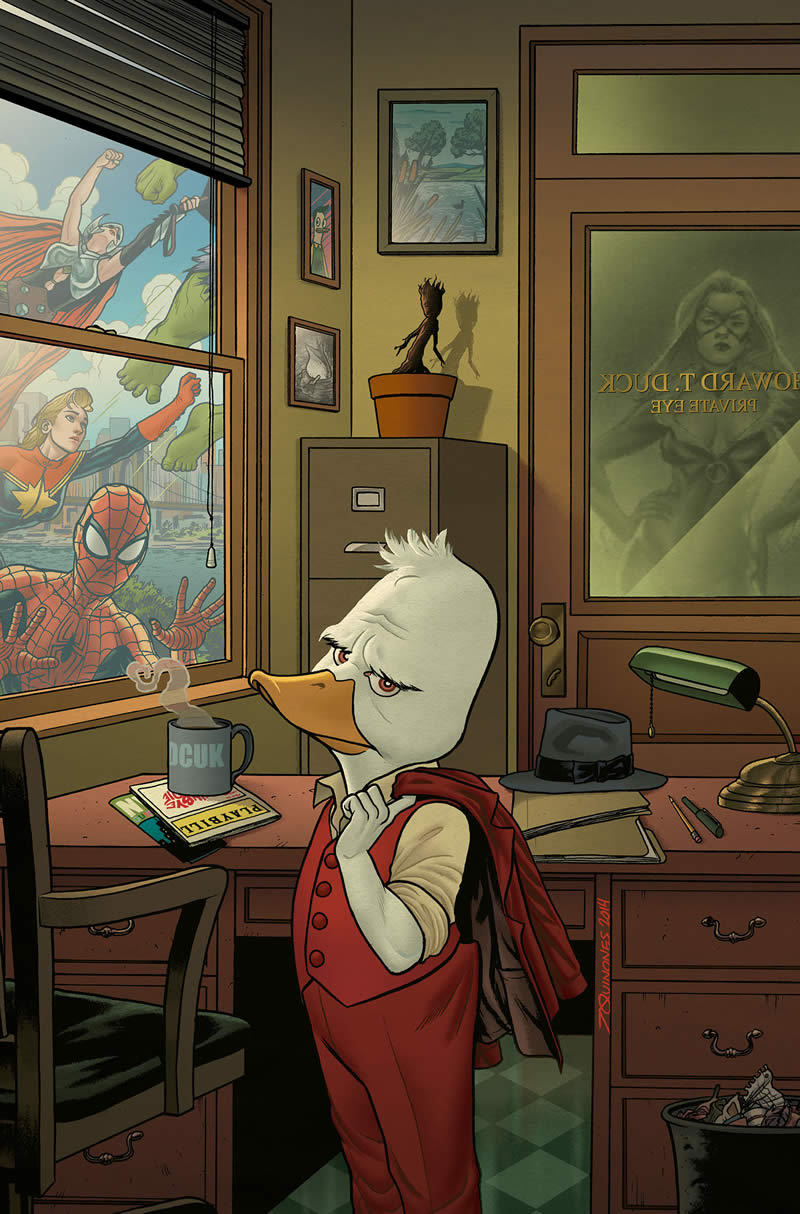 HOWARD THE DUCK #1 COVER