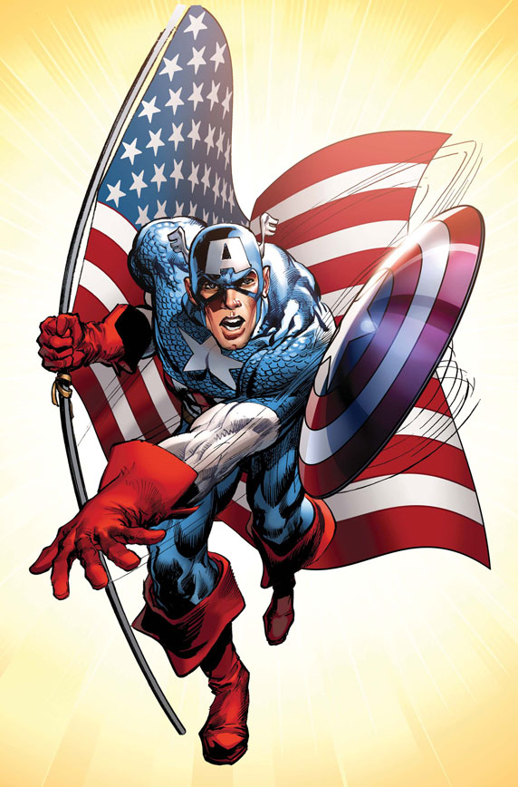 CAPTAIN AMERICA #1 Variant Cover by NEAL ADAMS