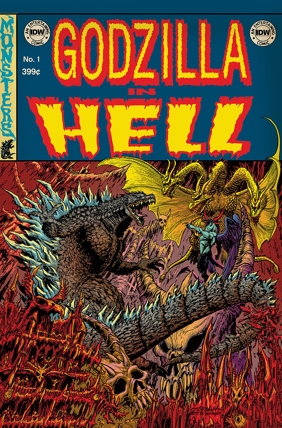 Godzilla in Hell #1 (of 5)