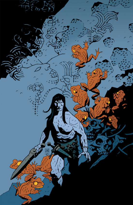 Conan Variant Cover by Mike Mignola