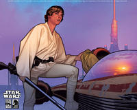 Luke Skywalker on Tatooine