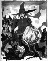 Wicked Witch from Nov 2006 by Adam Hughes