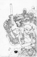 Metal Gear Solid 2 (Pencils)