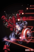 DEADPOOL #34 Captain America 70th Anniversary Variant Cover