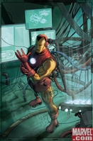 INVINCIBLE IRON MAN #2 SECOND PRINTING VARIANT