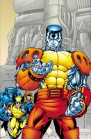 Ultimate X-Men 1 pinup with Colossus