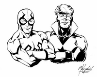 Blue Beetle & Booster Gold