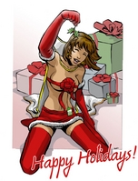 Mary Marvel Happy Holidays