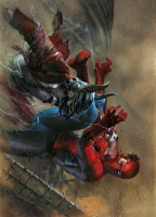 Spider-man Clone Conspiracy #3 cover by Gabriele Dell'Otto
