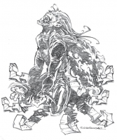 Morbius The Living Vampire #16 Cover Sketch