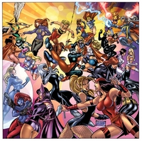 DC/Marvel Girls gone wild!