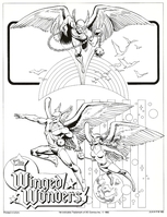 Hawkman and Hawkwoman: The Winged Wonders