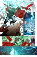 THOR: GOD OF THUNDER #17 Preview 1 art by Ron Garney