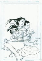 JLA Classified #50 - Wonder Woman and Superman cover