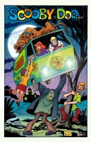 Scooby Doo "Frankenstein" Cover colorized - DON PERLIN / CHRIS IVY (colors)