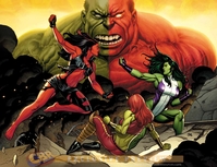 Red She-Hulk vs She-Hulk