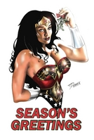 Wonder Woman Mistletoe