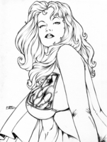 Supergirl by Kirk Lindo