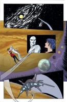 SILVER SURFER #4 preview 1 by Mike Allred